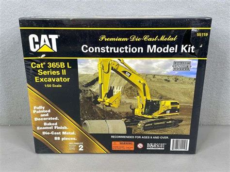 Cat 365B L Series II Excavator Model Kit, Norscot Scale Model Kits, 1:50 Scale - United Edge ...