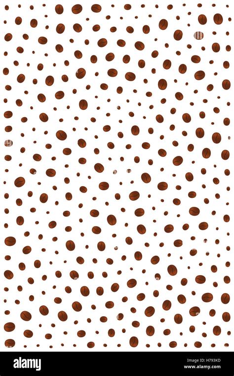 Seamless coffee bean pattern - useful texture for fabric or backgrounds Stock Photo - Alamy