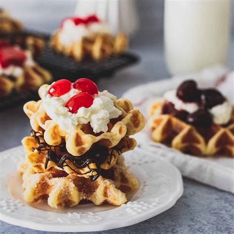 Mini Waffles (Simple, Easy, Tasty & Fun!) - Heavenly Home Cooking