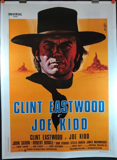 Joe Kidd, Original Clint Eastwood Western Movie Poster - Original ...