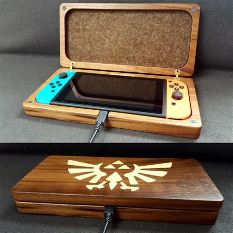 Nintendo Switch Wooden Box Selfmade : gaming