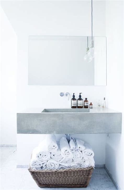 Concrete Bathroom Sinks That Make A Strong Statement Without Any Fuss