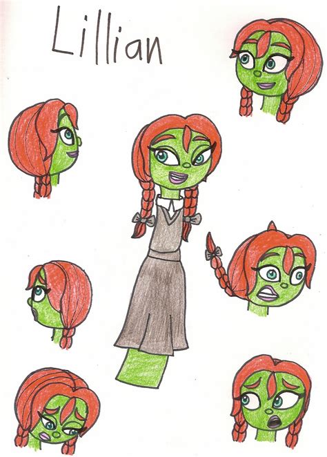 Human and VeggieTales In The House - Lillian by Magic-Kristina-KW on DeviantArt