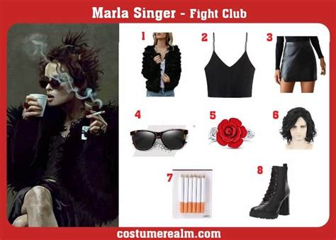 Dress like Marla Singer from Fight Club, Marla Singer Costume, Cosplay, Halloween Costume ...