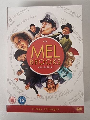 THE MEL BROOKS COLLECTION Classic Comedy DVD Boxset Region 2 BBFC 15 ...