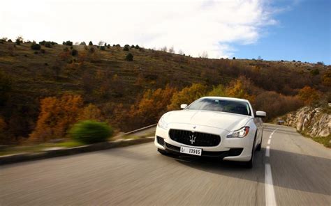 White Maserati Quattroporte wallpaper | cars | Wallpaper Better