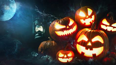 Animated Halloween Zoom Background