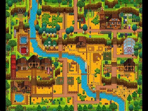 Stardew Valley Hilltop Farm Layout