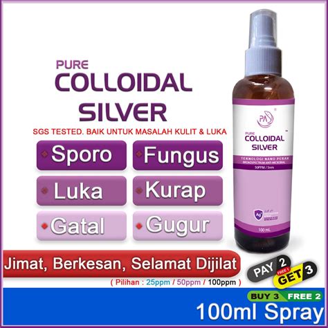 Pa 50PPM Pure Colloidal Nano Silver Pets spray fungus bacteria Paint dog sporo Worms bacteria ...