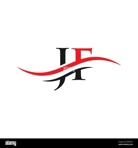 Letter jf logo hi-res stock photography and images - Alamy