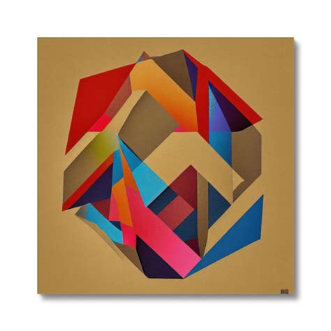 Geometric Abstract Wall Art - AI Art | artAIstry