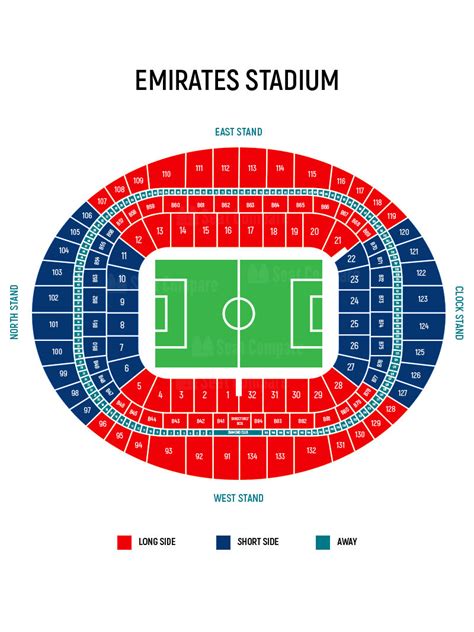 Emirates Stadium Seating