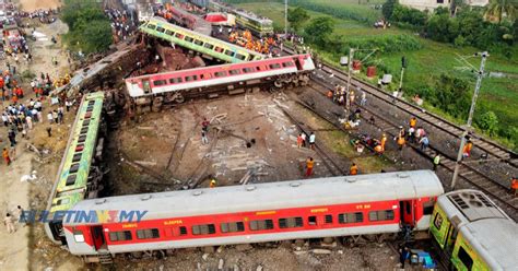 Tragedi kereta api India: Kegagalan isyarat salah satu punca nahas ...