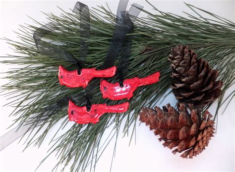 Red Cardinal Winter Christmas Ornament | Wild Crow Farm