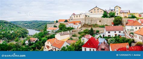 Czech Republic-Znojmo Castle Panorama Stock Image - Image of ...