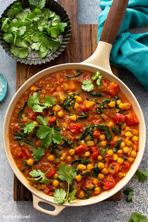 Easy Chickpea Curry - Belly Full