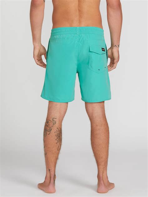 Lido Solid Trunks - Mysto Green – Volcom US