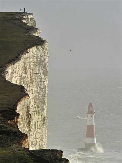 White Cliffs at Beachy Head lighthouse, England | Lighthouse, Lighthouse pictures, Beautiful ...