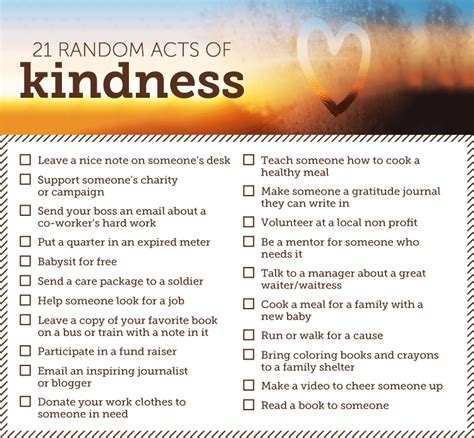 53 Random Acts of Kindness Ideas - Shari's Berries Blog