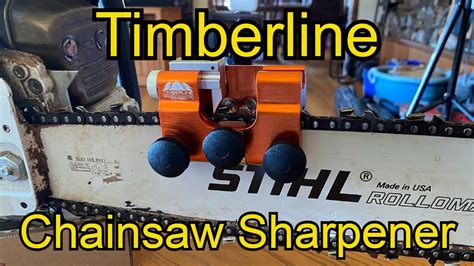 Timberline Chainsaw Sharpener Review - YouTube