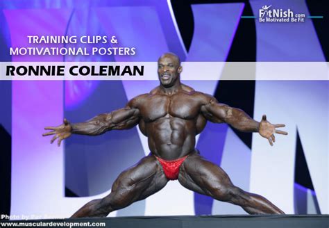 Ronnie Coleman Motivation | Training Clips, Motivational Posters ...