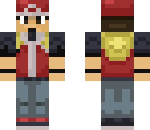 Pokemon Trainer Red | Minecraft Skin