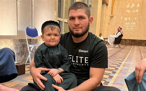 Hasbulla reveals that Khabib Nurmagomedov helped him sign contract with ...