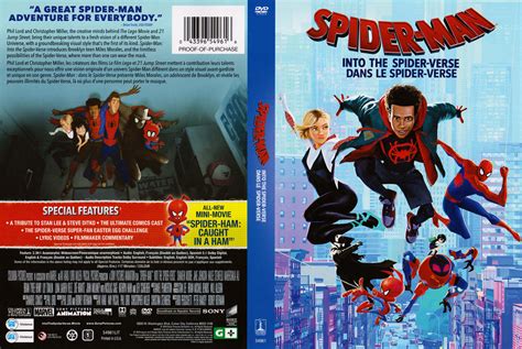 Spider-Man Into the Spider-Verse DVD Cover