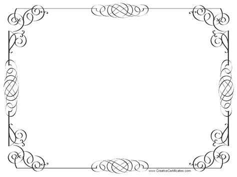 Clipart Certificates Borders