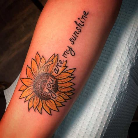 Top 43 Best You Are My Sunshine Tattoo Ideas - [2021 Inspiration Guide]