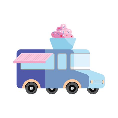 ice cream truck 11146116 Vector Art at Vecteezy