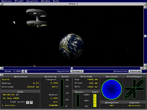 Microsoft Space Simulator - Play online