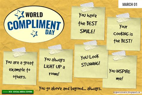 BANNERS: World COMPLIMENT Day | March 1 (#WorldComplimentDay) | Family learning activities ...