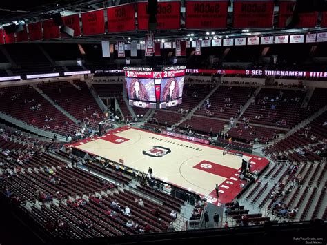 Section 205 at Colonial Life Arena - South Carolina Basketball ...