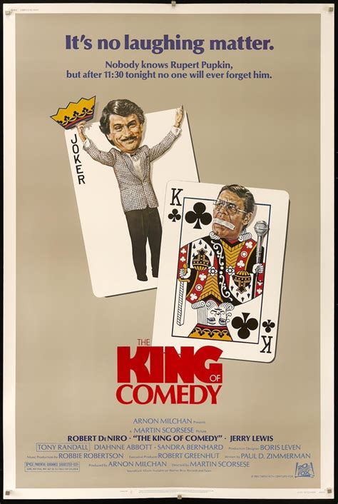 The King of Comedy Movie Poster | 40X60 Original Vintage Movie Poster