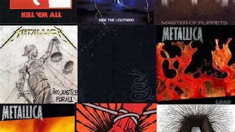 The List of Metallica Albums in Order of Release Date - Albums in Order