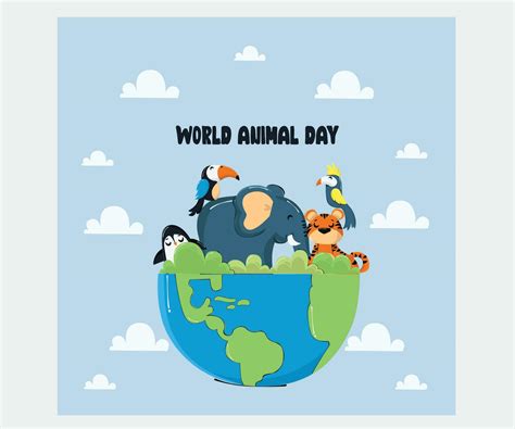 Hand Drawn World Animal Day Illustration 30522256 Vector Art at Vecteezy