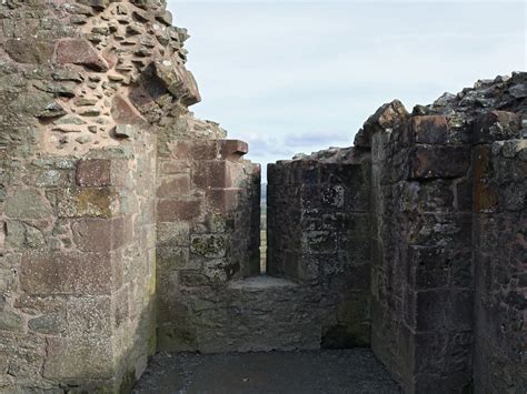 Photographs of Montgomery Castle, Powys, Wales: Arrowslit