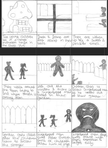 Gingerbread Man Storyboard - VH | Victoria Hatton | Flickr