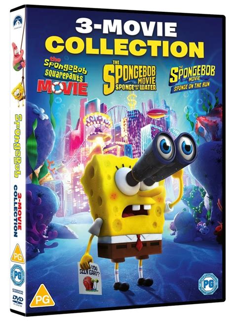 SpongeBob Squarepants: 3-movie Collection | DVD Box Set | Free shipping over £20 | HMV Store