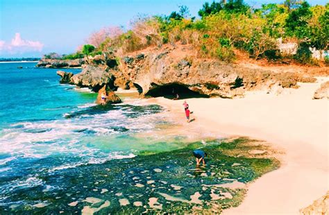 Honeymoon Beach Jimbaran, Hidden Beach with Romantic Sunset Atmosphere