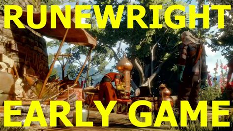 The Witcher 3 - Runewright: Early Game - YouTube