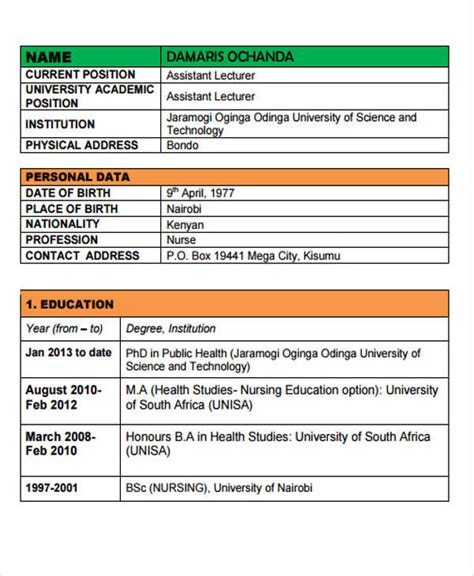 cmo 30 nursing curriculum