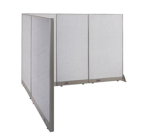 GOF L-Shaped Freestanding Office Partition 84D x 114W x 72H / Office ...