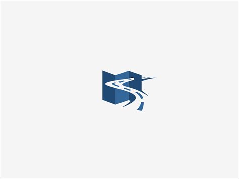 Logo road by Mary on Dribbble