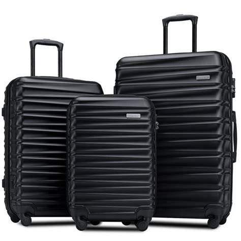 Urhomepro - URHOMEPRO Upgrade Luggage Sets, 20" 24" 28" Carry on ...