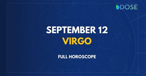 September 12 Zodiac Sign: Compatibility, Personality, Traits and More - DOSE