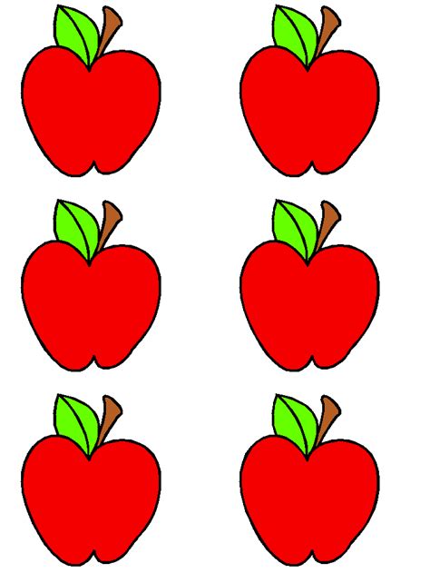 Apple Name Tags Printable - Printable Word Searches