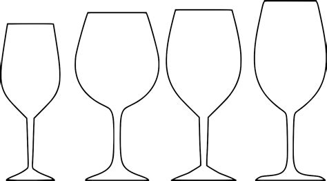 SVG > outline glassware wine glasses - Free SVG Image & Icon. | SVG Silh