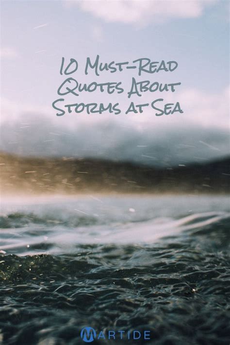 10 must read quotes about storms at sea – Artofit